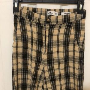 Hollister Plaid Pants